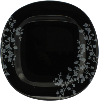 Тарелка столовая обеденная Luminarc Ombrelle Black P3538 - 