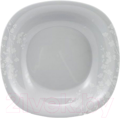 Тарелка столовая глубокая Luminarc Carine Ombrelle P3631 (серый)