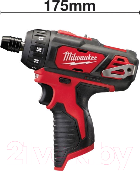 Аккумуляторный шуруповерт Milwaukee M12BD-202C / 4933441900