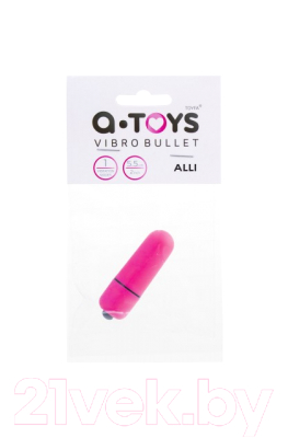 Виброяйцо ToyFa A-Toys Alli ABS / 761058 (розовый)
