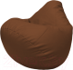 Бескаркасное кресло Flagman Груша Мега Г3.3-07 (коричневый) - 