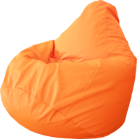 Бескаркасное кресло Flagman Груша Мега Г3.7-08 (оранжевый) - 