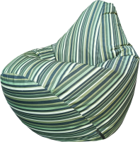 Бескаркасное кресло Flagman Груша Мега Г3.7-19 (Ватсон зеленый) - 