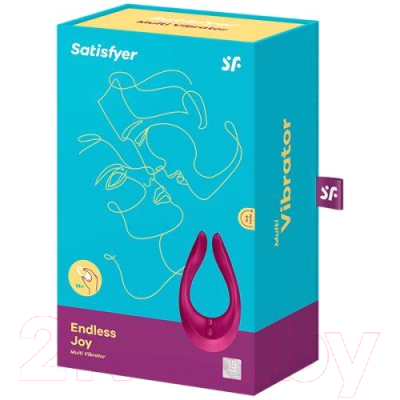 Вибромассажер Satisfyer Partner Multifun 2 / J2018-30-2 (красный)