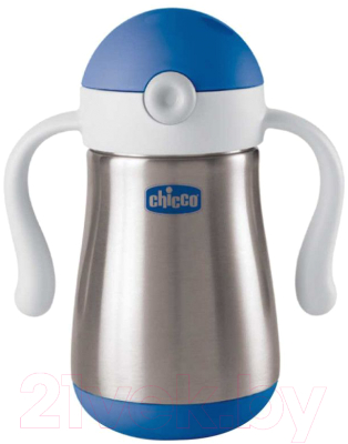 

Поильник Chicco, Голубой;нержавеющая сталь, Термос Inox Cup / 00006931200000