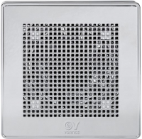 Вентилятор накладной Vortice ME 100/4 LL T-S (серебристый металлик) - 