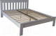 Полуторная кровать BAMA Флоренция (140x200, серый) - 