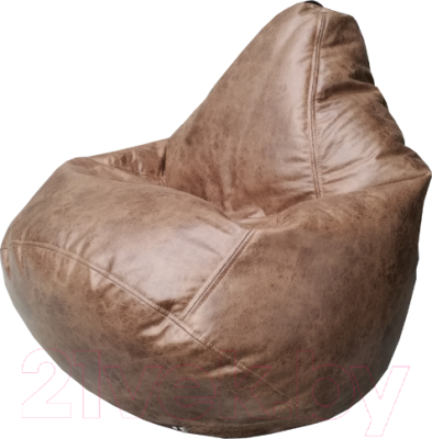 Бескаркасное кресло Flagman Груша Мега Г3.3-111 (коричневый)
