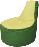 Бескаркасное кресло Flagman Трон Т1.1-0608 (желтый/зеленый) - 