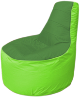 Бескаркасное кресло Flagman Трон Т1.1-0807 (зеленый/салатовый) - 