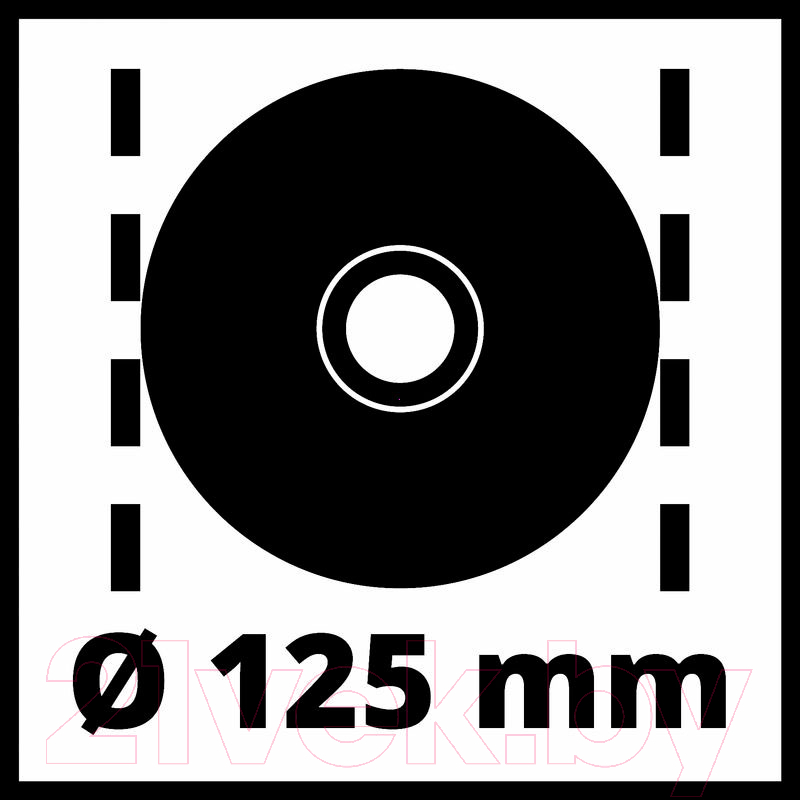 Угловая шлифовальная машина Einhell TC-AG 125/850 (4430971)