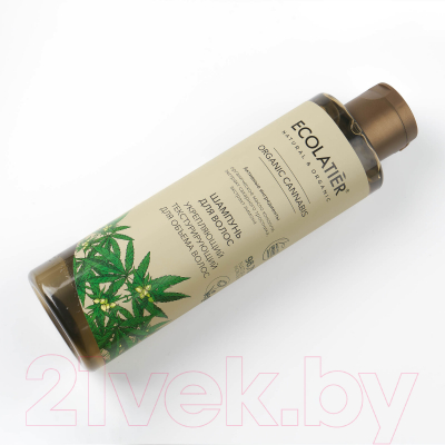 Шампунь для волос Ecolatier Green Cannabis Укрепляющий Текстурирующий для объема волос (250мл)