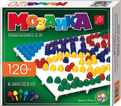 

Развивающая игрушка Десятое королевство, Мозаика / 00973