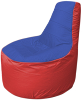 Бескаркасное кресло Flagman Трон Т1.1-1402 (синий/красный) - 