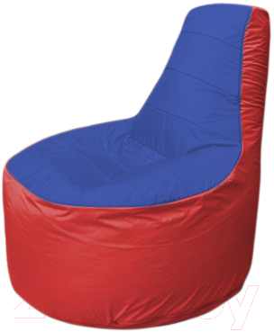 Бескаркасное кресло Flagman Трон Т1.1-1402 (синий/красный)
