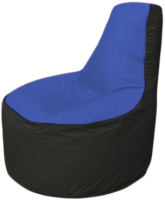 Бескаркасное кресло Flagman Трон Т1.1-1424 (синий/черный) - 