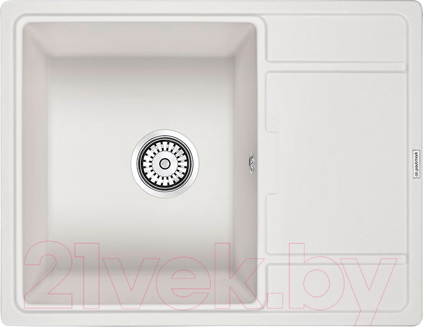 Мойка кухонная Paulmark PM216550-WH