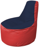 Бескаркасное кресло Flagman Трон Т1.1-1602 (темно-синий/красный) - 