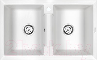 

Мойка кухонная Paulmark, PM238150-WH