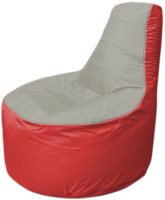 Бескаркасное кресло Flagman Трон Т1.1-2202 (серый/красный) - 