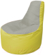 Бескаркасное кресло Flagman Трон Т1.1-2206 (серый/желтый) - 