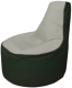 Бескаркасное кресло Flagman Трон Т1.1-2209 (серый/темно-зеленый) - 