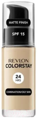 

Тональный крем Revlon, Colorstay SPF15 для комбинированной кожи тон 180 Sand Beige