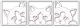 Декор настенный Arthata Три кота 190x60-V / 022-3 (белый) - 
