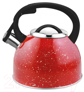 Чайник со свистком Mallony Arte 005174 (красный)