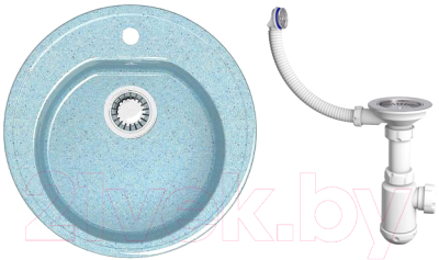 

Мойка кухонная Elmar, M-01 + сифон Grand 3 1/2"