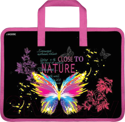

Папка-портфель deVente, Neon Butterfly / 8053145