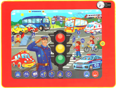 

Развивающая игра Умка, Сенсорный планшет С. Михалков / HX82015-R19