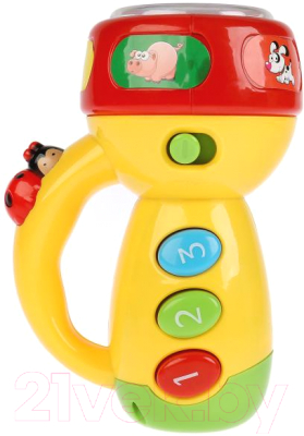 Игрушка детская Умка Фонарик-проектор М. Дружинина, В. Шаинский / B1138542-R