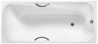 Ванна чугунная Wotte Старт УР 170x75 / БП-э000001105 (с ножками и ручками) - 