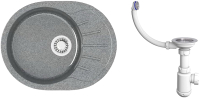 

Мойка кухонная Elmar, M-03 + cифон Grand 3 1/2"