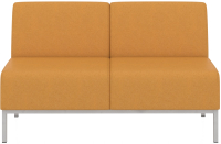 Диван Euroforma Компакт K2M Kardif/Woolen 14 (оранжевый) - 