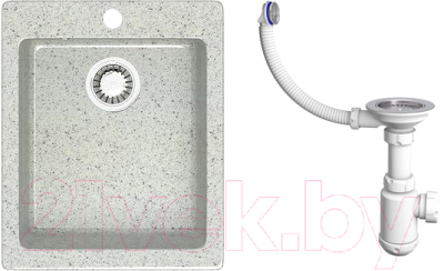 

Мойка кухонная Elmar, M-05 + cифон Grand 3 1/2"