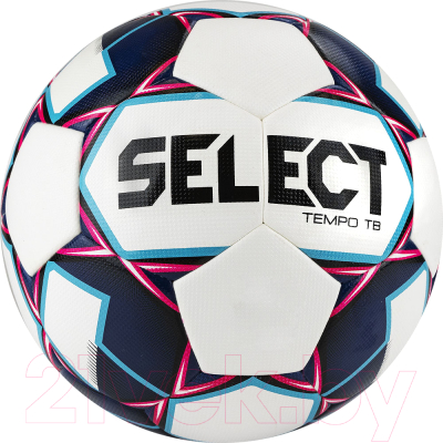 Футбольный мяч Select Tempo TB IMS (размер 5, белый/синий/голубой)