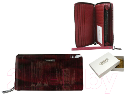 

Портмоне Cedar, Красный, Lorenti 76119-SP-RFID