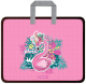 Папка-портфель Erich Krause Rose Flamingo / 52925 - 