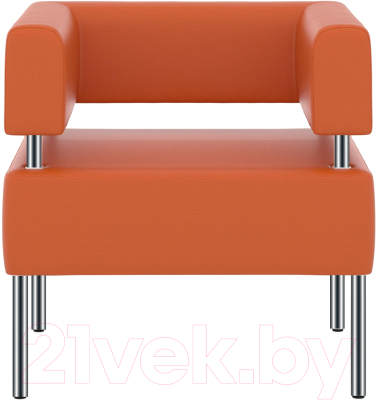Кресло мягкое Euroforma МС МСK Euroline 112 (оранжевый)