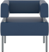 Кресло мягкое Euroforma МС МСK Euroline 903 (бриллиантово-синий) - 