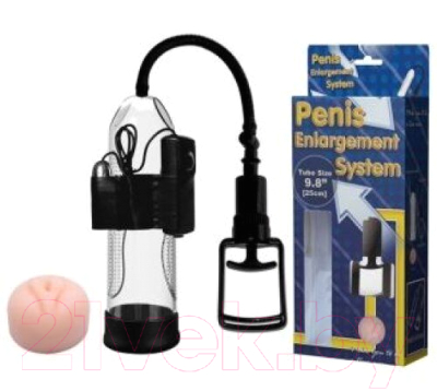 Вакуумная помпа для пениса Baile Penis Enlargement System / BM-010066B