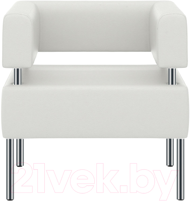 Кресло мягкое Euroforma МС МСK Euroline 920 (ультра белый)