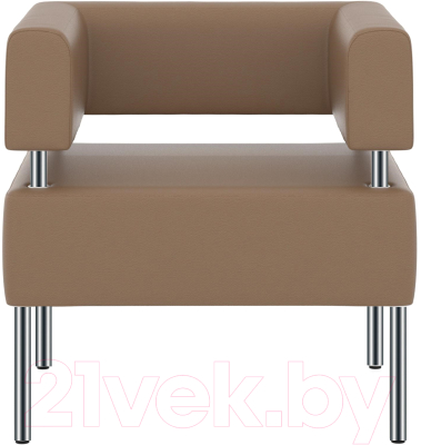 Кресло мягкое Euroforma МС МСK Euroline 923 (коричневый)