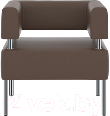 Кресло мягкое Euroforma МС МСK Euroline 924 (шоколадный)