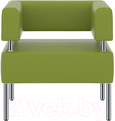 Кресло мягкое Euroforma МС МСK Euroline 1131 (оливково-желтый)