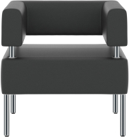 Кресло мягкое Euroforma МС МСK Euroline 9100 (черный) - 