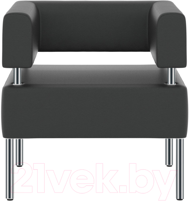 Кресло мягкое Euroforma МС МСK Euroline 9100 (черный)