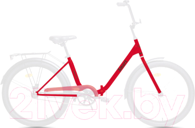 Велосипед AIST Smart 24 1.1 2021 (24, красный/черный)